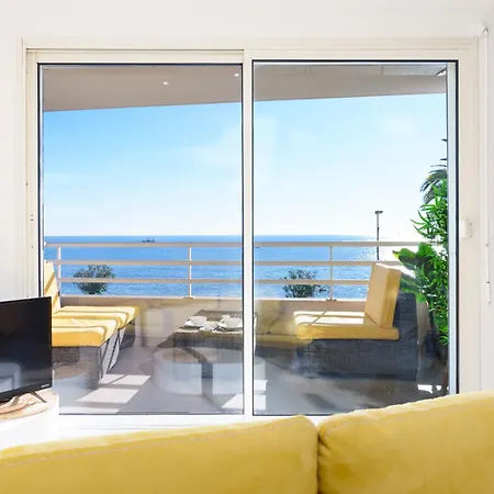 L'aiglon - Vue Les Pieds Dans L'eau - Superbe - Parking Privé - Golfe-juan - Apartamento *